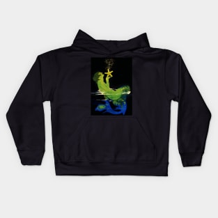 Mermaid And Starfish Kids Hoodie